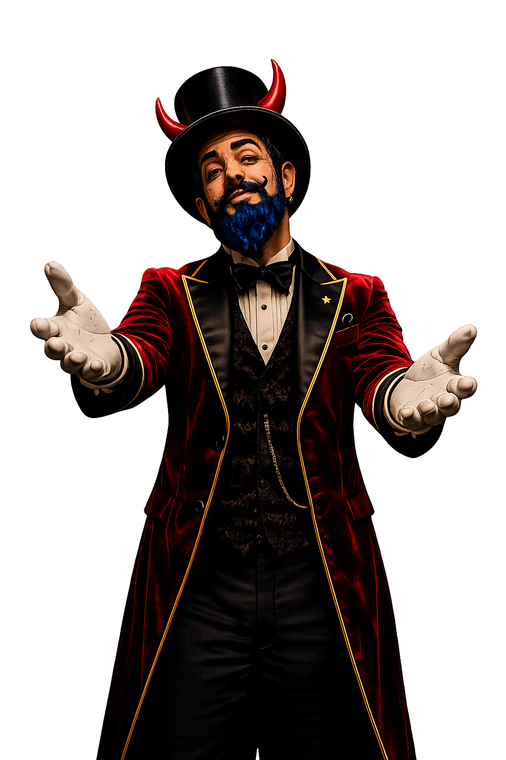 Anfitrión del Cabaret Barba Azul